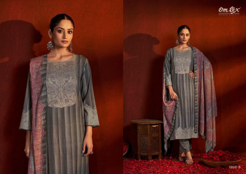 Omtex kaveesha ambala gotta patti work dress materials wholesale